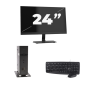 Atrust t176L USFF - Intel Atom x5-E8000 - 8GB RAM - 256GB SSD - Windows 11 + 1x 24 inch Monitor