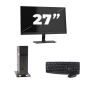Atrust t176L USFF - Intel Atom x5-E8000 - 8GB RAM - 256GB SSD - Windows 11 + 1x 27 inch Monitor