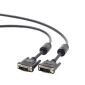 Cablexpert-Gembird DVI-D Dual Link M/M, 4.5m, Zwart