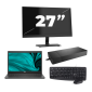 Dell Latitude 3420 - Intel Core i3-11e Generatie - 14 inch - 16GB RAM - 256GB SSD - Windows 11 Home + 1x 27 inch Monitor