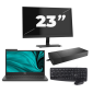Dell Latitude 3430 - Intel Core i3-12e Generatie - 14 inch - 16GB RAM - 256GB SSD - Windows 11 Home + 1x 23 inch Monitor
