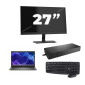 Dell Latitude 3440 - Intel Core i3-13e Generatie - 14 inch - 16GB RAM - 256GB SSD - Windows 11 Home + 1x 27 inch Monitor