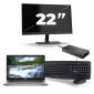 Dell Latitude 5411 - Intel Core i5-10e Generatie - 14 inch - 8GB RAM - 256GB SSD - Windows 11 + 1x 22 inch Monitor