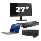 Dell Latitude 5420 - Intel Core i3-11e Generatie - 14 inch - 16GB RAM - 256GB SSD - Windows 11 Home + 1x 27 inch Monitor