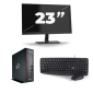 Fujitsu Esprimo Q556/2 USFF - Intel Core i5-7e Generatie - 8GB RAM - 256GB SSD - Windows 11 + 1x 23 inch Monitor