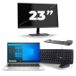 HP EliteBook 830 G8 - Intel Core i5-11e Generatie - 13 inch - 16GB RAM - 256GB SSD - Windows 11 + 1x 23 inch Monitor