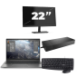 HP ZBook Firefly 14 G8 - Intel Core i7-11e Generatie - 14 inch - 16GB RAM - 256GB SSD - Windows 11 Home + 1x 22 inch Monitor