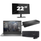 HP ZBook Firefly 15 G7 - Intel Core i7-10e Generatie - 15 inch - 8GB RAM - 256GB SSD - Windows 11 + 1x 22 inch Monitor