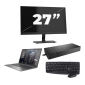 HP ZBook Firefly 15 G7 - Intel Core i7-10e Generatie - 15 inch - 16GB RAM - 256GB SSD - GPU - Windows 11 Home + 1x 27 inch Monitor