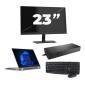 Lenovo Thinkpad L13 Yoga Gen 3 - Intel Core i5-12e Generatie - 13 inch - Touch - 16GB RAM - 256GB SSD - Windows 11 Home + 1x 23 inch Monitor