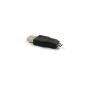 USB micro male naar USB A male adapter