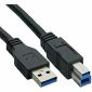 USB 3.0 Kabel, A/B, 1.8M Bulk