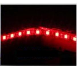 LED strip voor casemodding, 30cm, Rood, 4-pin molex
