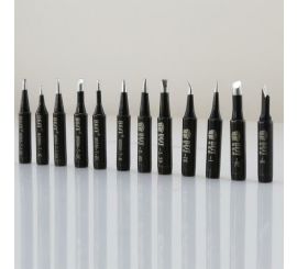 12PCS Welding head for 2 in 1 Soldering station Hot Air Gun Stations SAIKE 8586D etc 900M-T-SERIES