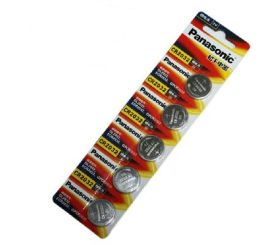 5 pcs Panasonic Button cell CR1620 Battery cmos 3V