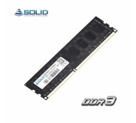 Solid 8GB DDR3 DIMM (Low-Voltage 1.35V) (1600mhz)