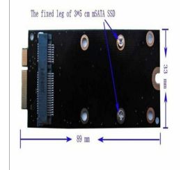 mSATA  SSD naar 2012 Apple MacBook Pro A1425 ME662 SSD
