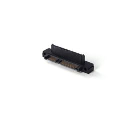 22 Pin SATA Male to Female Adapter, with 90° Angle