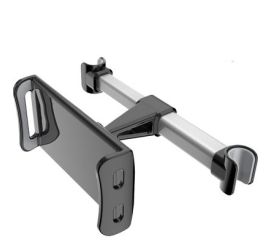 Universal Tablet Car Headrest Holder up to 11-inch - black
