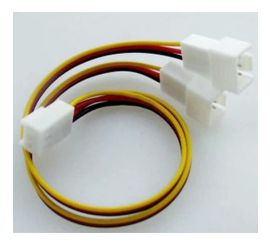 3-Pin Fan Power Extension Cable,one of two
