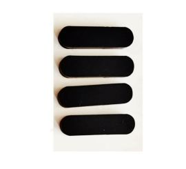 Generic Desktop Rubber Bottom Feet Cuboid 22-10-3mm van 4