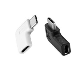 USB-C USB-C Male to Female adapter with 90° Angle