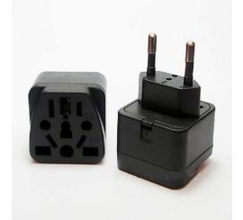 Denmark Female naar EU Male (4.0MM) Stroomadapter