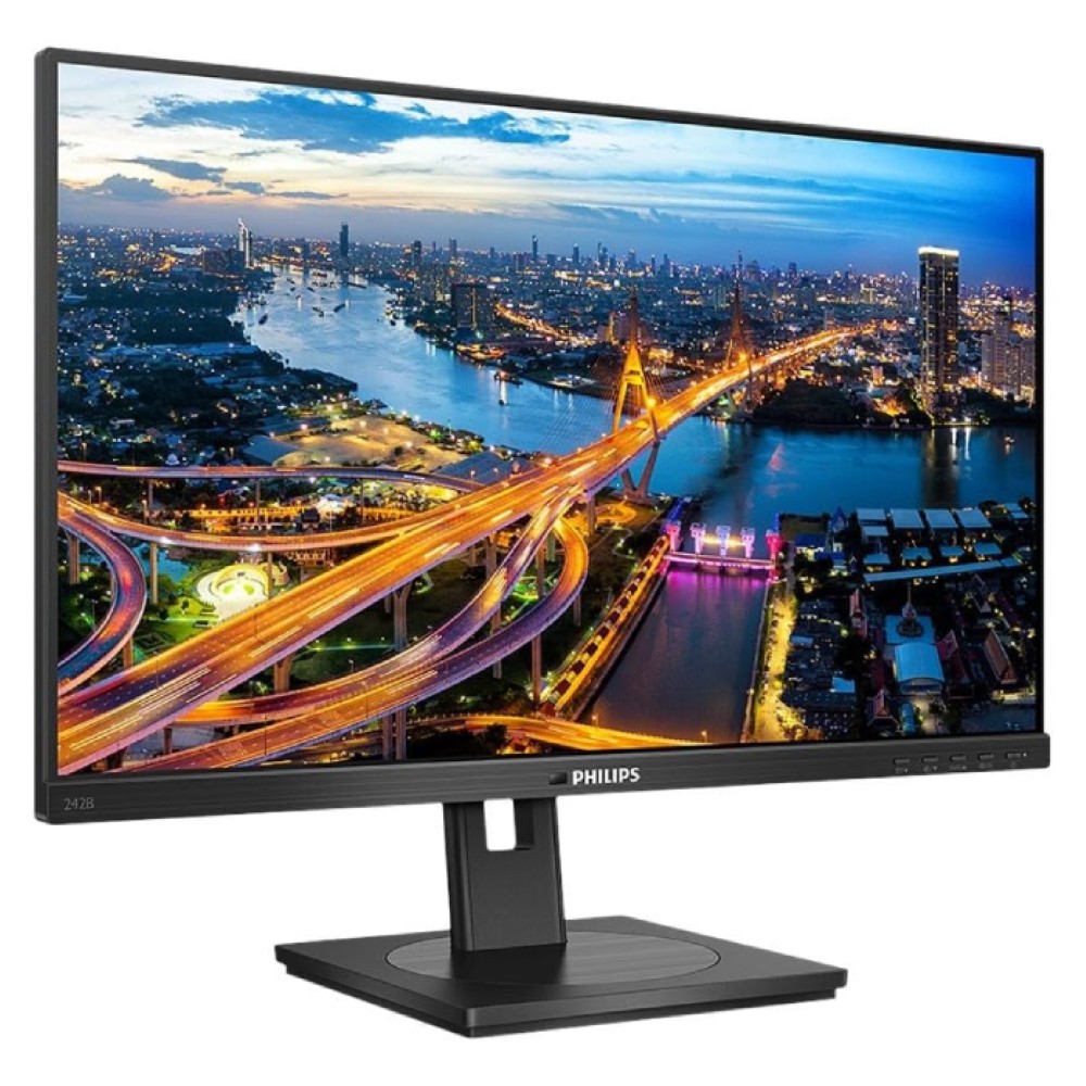 Philips 242B1 – 24 inch – 1920×1080 – DP – DVI – HDMI – VGA – Zwart