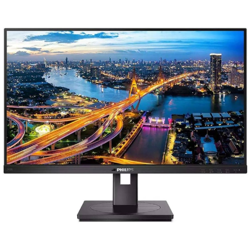 Philips 243B1 – 24 inch – 1920×1080 – 2x DP – HDMI – Zwart