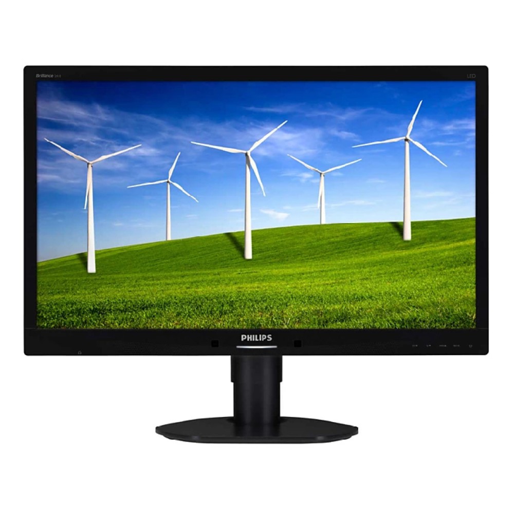 Philips Brilliance 241B4LPYCB – 24 inch – 1920×1080 – DP – DVI – VGA – Zwart