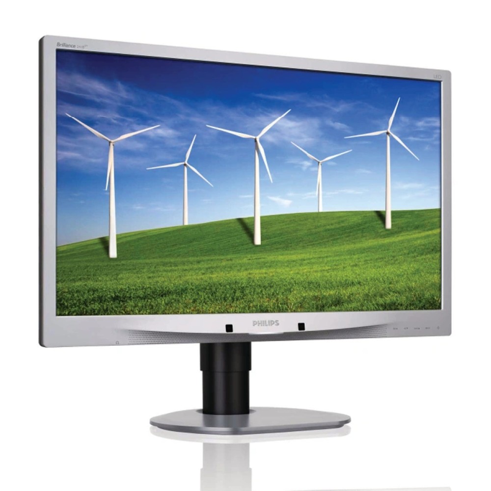 Philips Brilliance 241B4LPYCS – 24 inch – 1920×1080 – DP – DVI – VGA – Zilver