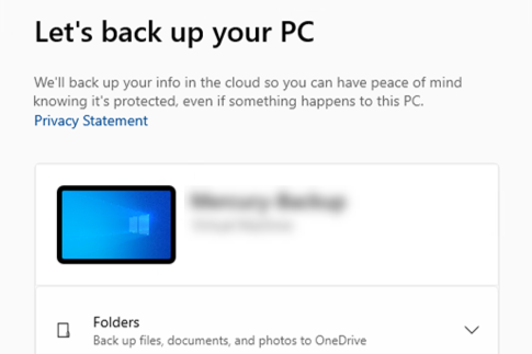 back-up maken
